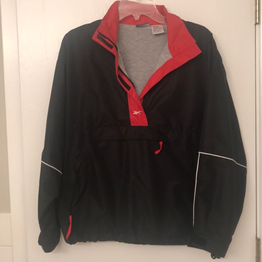 Pull over workout jacket